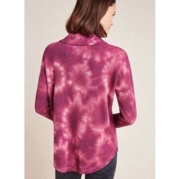 Anthropologie Maeve Ainsley Tie-Dye Turtleneck 💕 - Picture 3 of 10